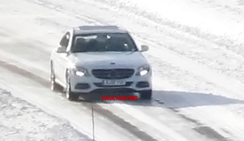W205 Mercedes-Benz C-Class caught undisguised! 168802