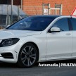 W222 Merc S-Class sighted again, this time in white