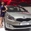 Kia Carens launched in South Korea at Seoul 2013
