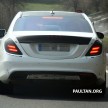 W222 Merc S-Class sighted again, this time in white