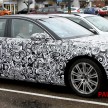 Audi A8 facelift sighted, new grille and tail lamps