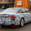 Audi A8 facelift sighted, new grille and tail lamps