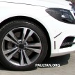 W222 Merc S-Class sighted again, this time in white