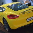 Porsche Cayman – third-gen 981 arrives, from RM500k
