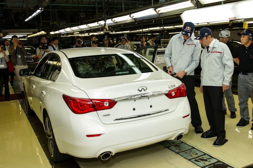 Infiniti Q50 coming to Malaysia, first unit rolls off line 175126