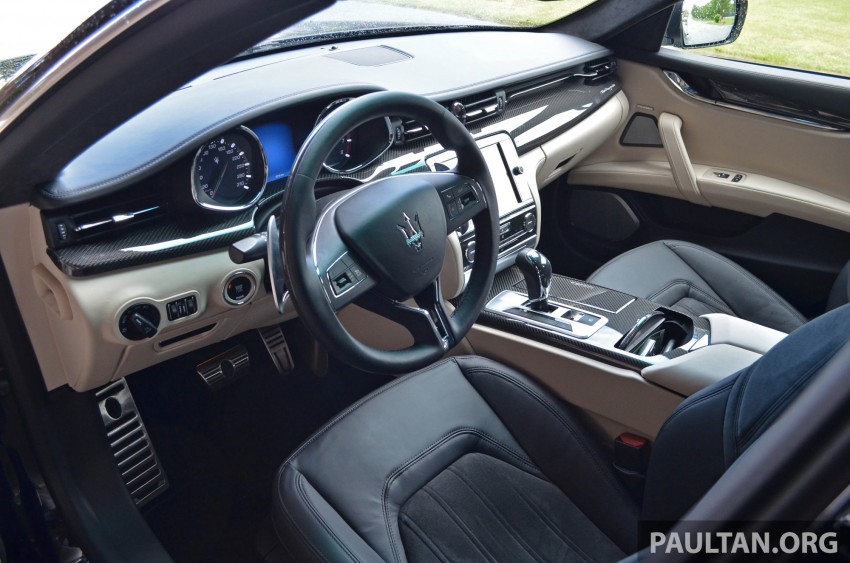 DRIVEN: New Maserati Quattroporte V6 tested in Italy 177463