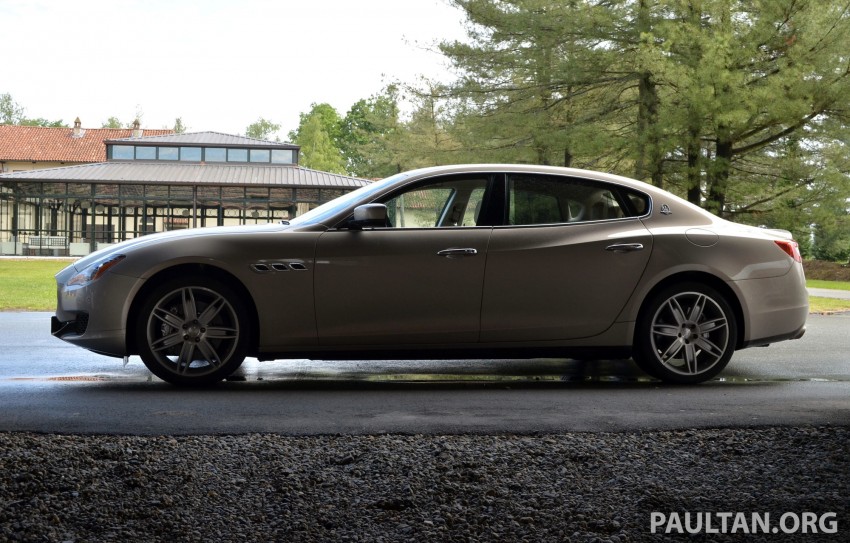 DRIVEN: New Maserati Quattroporte V6 tested in Italy 177469