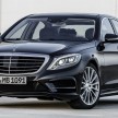 W222 Mercedes-Benz S-Class – official details