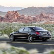 W222 Mercedes-Benz S-Class – official details
