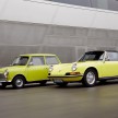 MINI wishes the Porsche 911 a happy 50th birthday