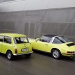 MINI wishes the Porsche 911 a happy 50th birthday