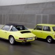 MINI wishes the Porsche 911 a happy 50th birthday