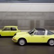 MINI wishes the Porsche 911 a happy 50th birthday