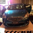 Mitsubishi Attrage previewed ahead of Thai launch
