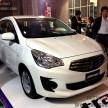 Mitsubishi Attrage previewed ahead of Thai launch