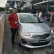 Mitsubishi Attrage previewed ahead of Thai launch