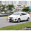 Mitsubishi Attrage previewed ahead of Thai launch