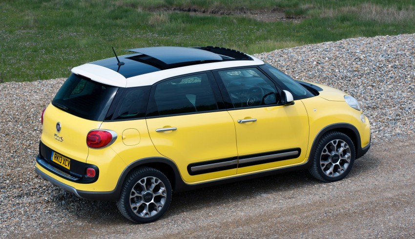The cinquecento gets tough – new Fiat 500L Trekking 188130