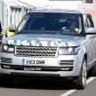 Range Rover long wheelbase spied, sheds some camo