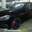 Mercedes-Benz A45 AMG sighted at JPJ Putrajaya