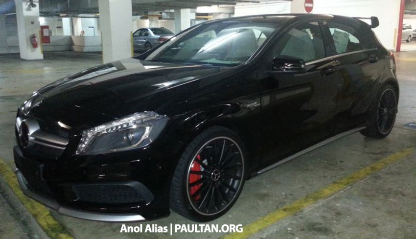 Mercedes-Benz A45 AMG sighted at JPJ Putrajaya 195223
