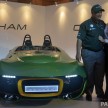 Caterham AeroSeven Concept premieres in Singapore