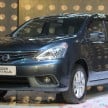 Nissan Grand Livina facelift introduced – from RM87k