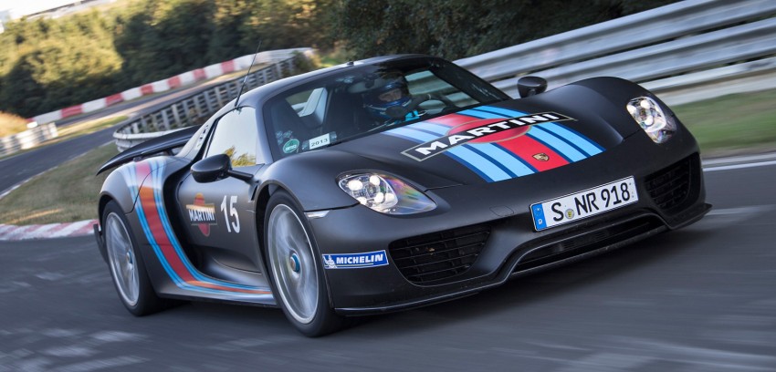 VIDEOS: Porsche 918 Spyder breaks the ‘Ring record 198699