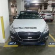 Peugeot 508 HYbrid4 and RXH spotted in Malaysia