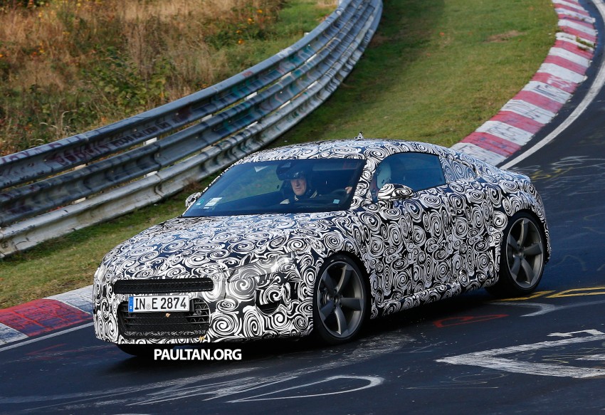 SPIED: 2015 Audi TT benchmarked against RCZ, SLK 205832