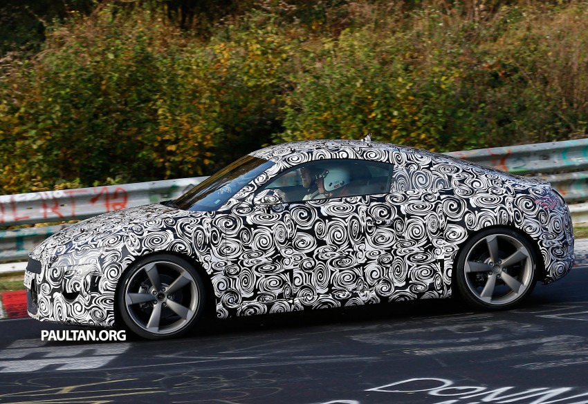 SPIED: 2015 Audi TT benchmarked against RCZ, SLK 205830