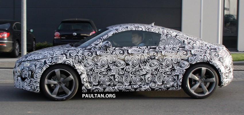 SPIED: 2015 Audi TT benchmarked against RCZ, SLK 205723