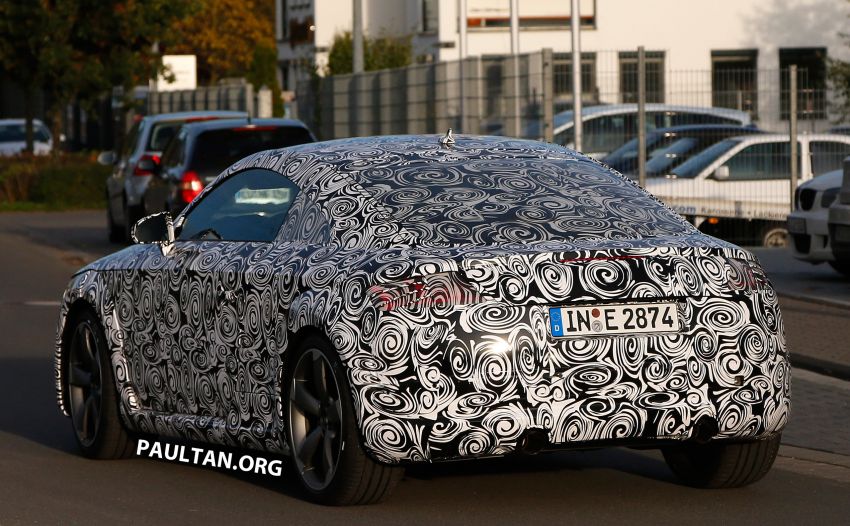 SPIED: 2015 Audi TT benchmarked against RCZ, SLK 205729