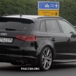 SPYSHOTS: New Audi RS 3 Sportback mule testing