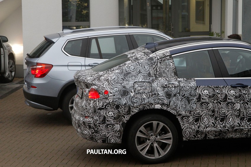 SPYSHOTS: BMW X4 interior revealed, similar to X3 202102
