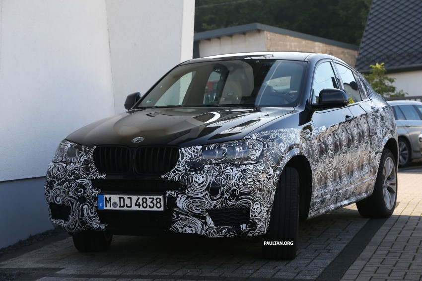 SPYSHOTS: BMW X4 interior revealed, similar to X3 202105