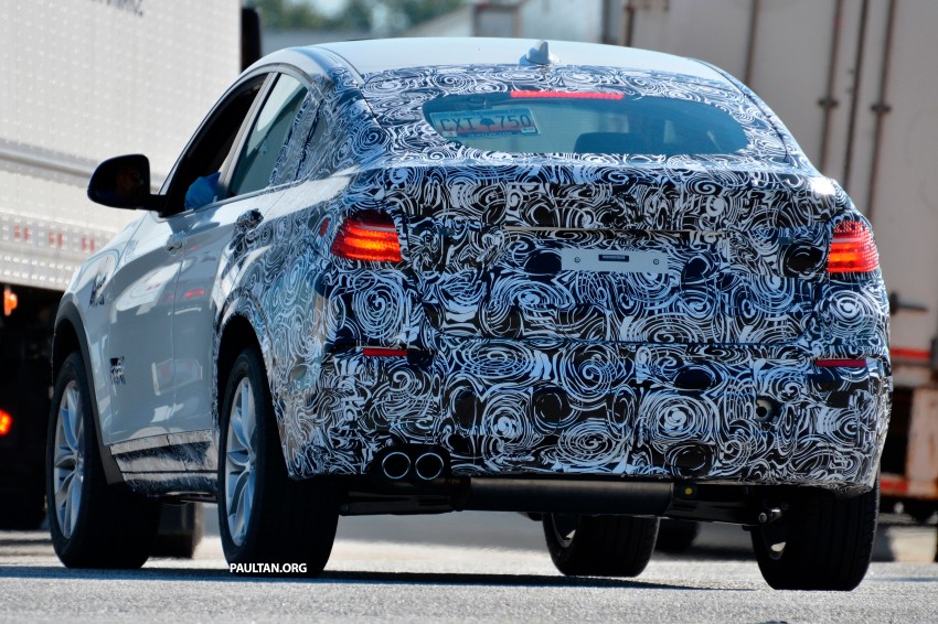 SPYSHOTS: BMW X4 interior revealed, similar to X3 202110