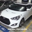 Hyundai Veloster Turbo mule spied, launching soon