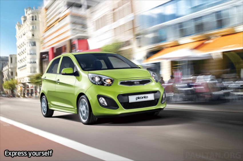Kia Picanto Malaysian specs previewed on website 204703