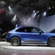 Porsche Macan SUV unveiled in LA with up to 400 hp