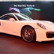 Porsche 911 Turbo S previewed, bookings open