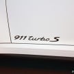 Porsche 911 Turbo S previewed, bookings open