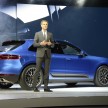 Porsche Macan SUV unveiled in LA with up to 400 hp