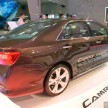 Toyota Camry Hybrid previewed at KLIMS13