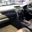 Toyota Camry Hybrid previewed at KLIMS13
