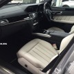Mercedes-Benz E400 CKD now in Malaysia – RM494k