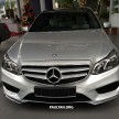 Mercedes-Benz E400 CKD now in Malaysia – RM494k