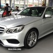 Mercedes-Benz E400 CKD now in Malaysia – RM494k
