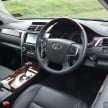 Lexus ES – space comparison vs S-Class (and Camry)