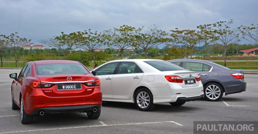 Driven Web Series Episode 5: Company car dilemma – Toyota Camry 2.5 vs Honda Accord 2.4 vs Mazda6 2.5 217722